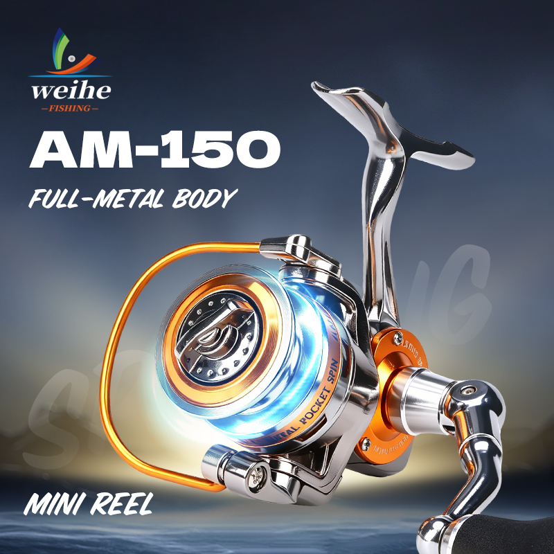 WEIHE 150#Mini Metal Spinning  - Ice Fishing Reel review and price