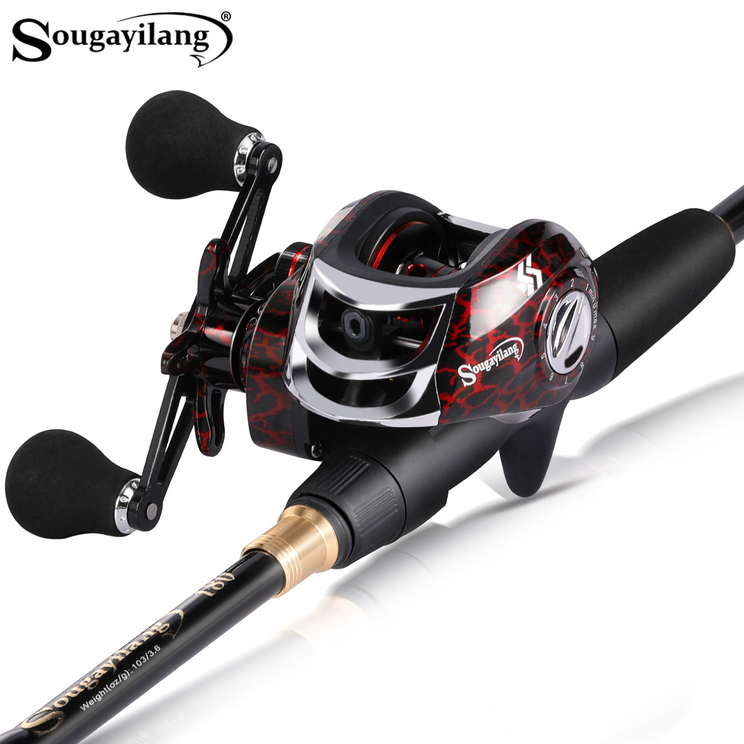 Sougayilang 1.8-2.4m Casting F - Spincast Reel review and price